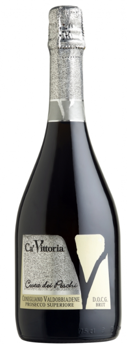CA’ VITTORIA Prosecco DOCG Costa dei Peschi Brut – Valdobbiadene